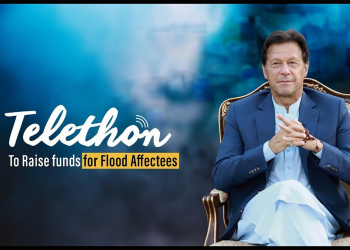 Imran Khan, International Telethon, Flood Victims in Pakistan, long-term, international cooperation