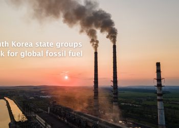 Renewable energy businesses, global fossil fuel projects