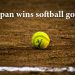 Japan wins the softball game, Tokyo Olympics