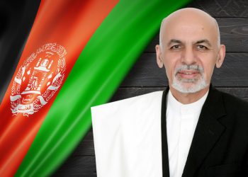 Former Afghanistan President , escape from the country