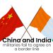 India and China, military establishment