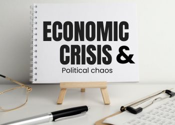economic crisis, political chaos in Sri Lanka, protests and distress
