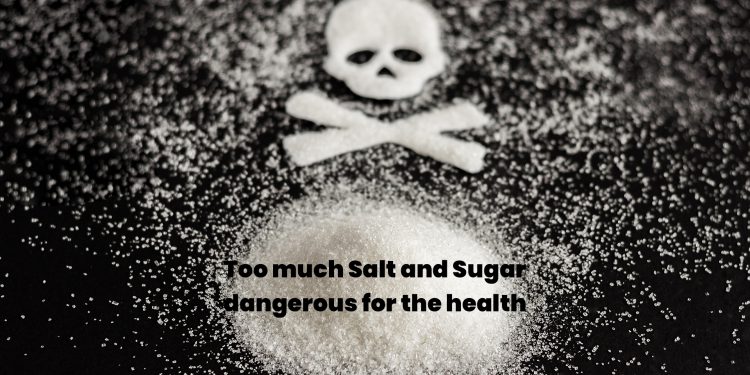 health issues globally, Too Much Salt and Sugar, Excess sugar intake, Excess salt intake, long-term