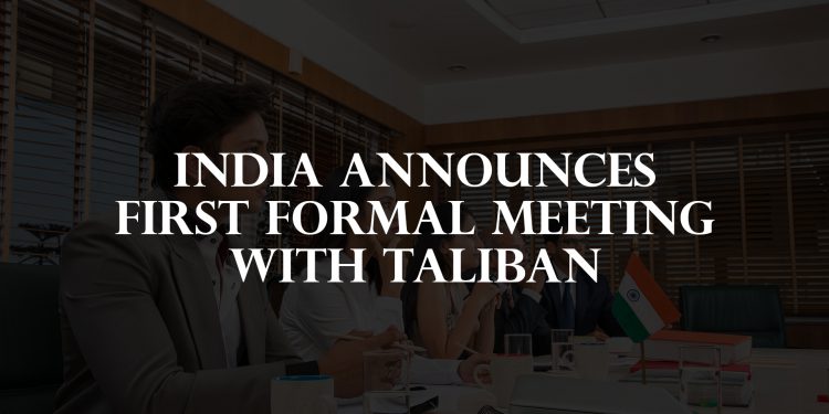 first formal meeting, Taliban Leader