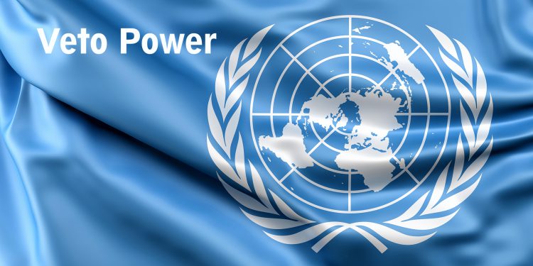 Veto powers, the power of veto, the United Nations Security Council, the veto power