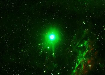 Rare Celestial Spectacle, Green Comet