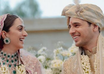 Bollywood couple, Sidharth Malhotra and Kiara Advani, private wedding ceremony