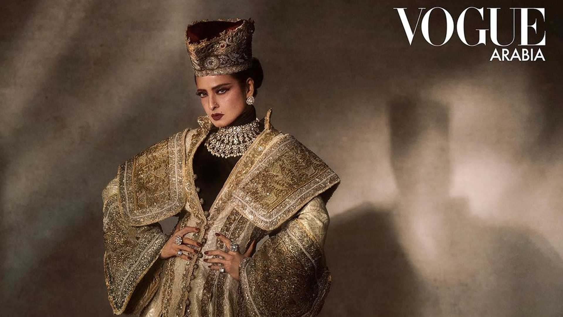 Bollywood icon Rekha, first-ever, Rekha Vogue Cover, Vogue Arabia cover, Bollywood fashion world