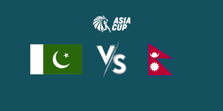 Pakistan versus Nepal, opening match, Asia Cup 2023, Asia up In 2023