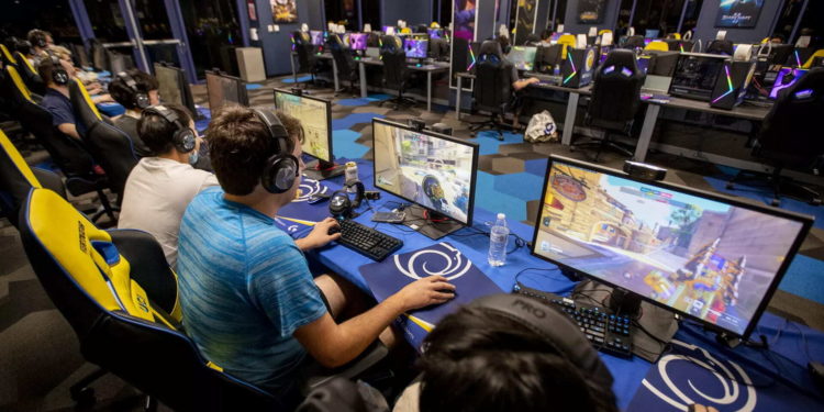 Electronic sport, esports center, sports connection, sports world, sports zone,