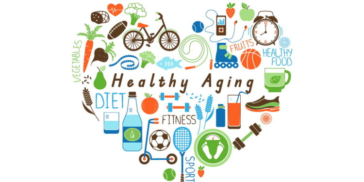 Age gracefully, healthily, vitality health,