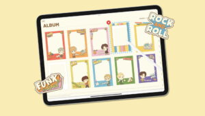 Digital stationery, BTS Goodnotes collaboration, BTS-themed, digital note-taking, digital planners