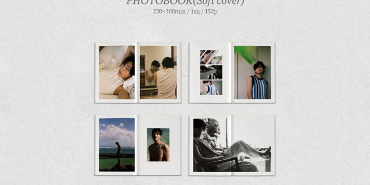 BTS's V, Taehyung, bts taehyung, kim taehyung, photobook TYPE 1