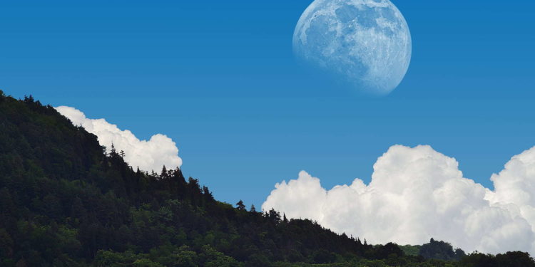 Blue moon 2024, blue moon light sky, blue moon light, blue moon picture, blue moon photos