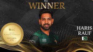 Haris Rauf, ICC ranking, Player of the Month, ICC Player of the Month, icc ranking player, 