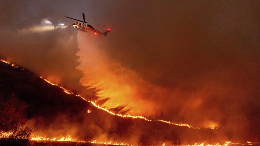 Los Angeles wildfires, City in California 