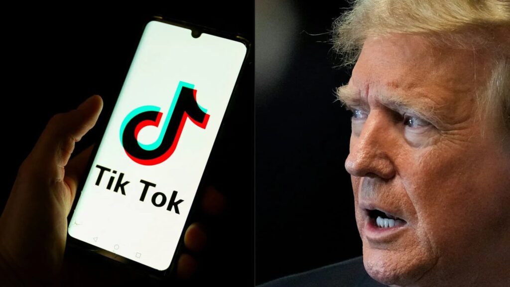 TikTok banned in US, TikTok ban news 
