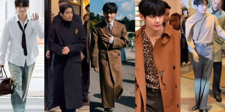 BTS V Paris Fashion Week, BTS member Kim Taehyung, BTS Taehyung