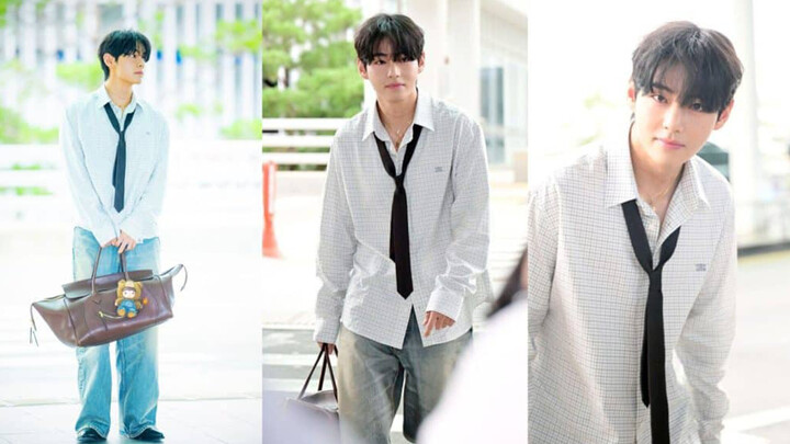 BTS V Paris Fashion Week, BTS member Kim Taehyung, BTS Taehyung,

