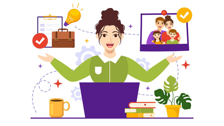 What is hybrid work, Modern Workplace, Work-Life Balance